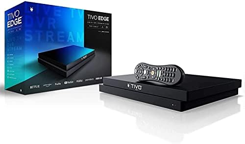 קצה Tivo עבור כבל ערך 549.99 $) | טלוויזיה בכבלים, DVR וזרם נגן מדיה 4K UHD עם Dolby Vision HDR ו- Dolby Atmos